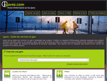 Tablet Screenshot of igares.com